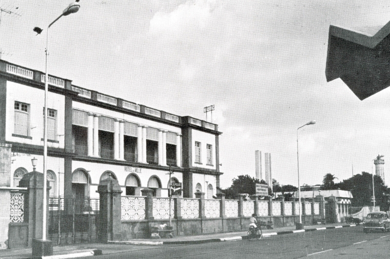 04-06 - Pondichery - mairie - vue vers le nord-ouest - 5